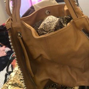 A nice brown shoulder bag bought two years ago